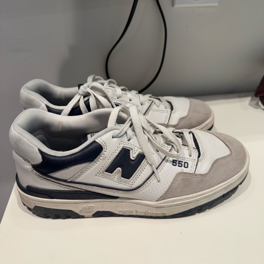 New Balance 550 White Navy